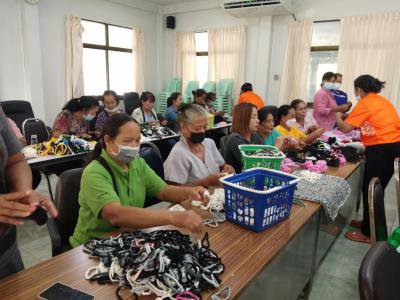 โครงการส่งเสริมอาชีพของกลุ่มสตรีแม่บ้านตำบลภูหลวงฯ ประจำปีงบประมาณ 2566
