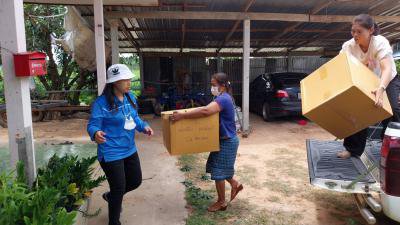 ลงพื้นที่เยี่ยมผู้สูงอายุ ผู้ที่ภาวะพึ่งพิง และมอบผ้าอ้อมสำเร็จรูป