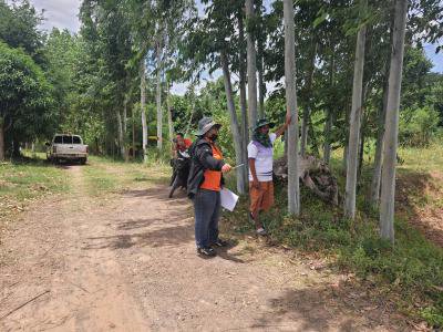 สำรวจโครงการเพื่อจัดทำข้อบัญญัติปี 65ฯ หมู่ 1