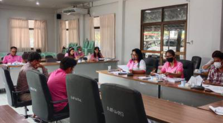 ประชุมคณะกรรมการสนับสนุนการจัดทำแผนพัฒนาฯ (17 มี.ค. 66)