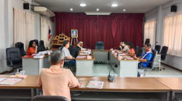 ประชุมคณะกรรมการติดตามและประเมนผลแผนองค์การบริหารส่วนตำบลภูหลวงฯ ประจำปี 2566