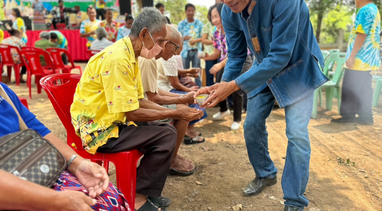 โครงการจัดงานสงกรานต์และวันผู้สูงอายุ ประจำปี 2567