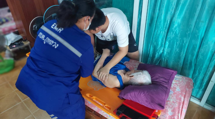 รับส่งผู้ป่วยติดเตียงฯ (เดือน กุมภาพันธ์)