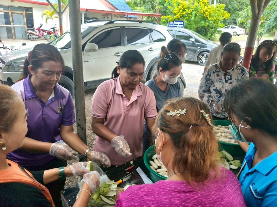 โครงการส่งเสริมอาชีพของกลุ่มสตรีแม่บ้านตำบลภูหลวง 
