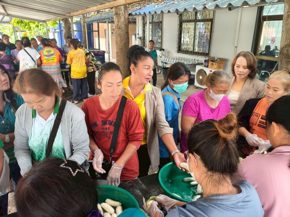โครงการส่งเสริมอาชีพของกลุ่มสตรีแม่บ้านตำบลภูหลวง 