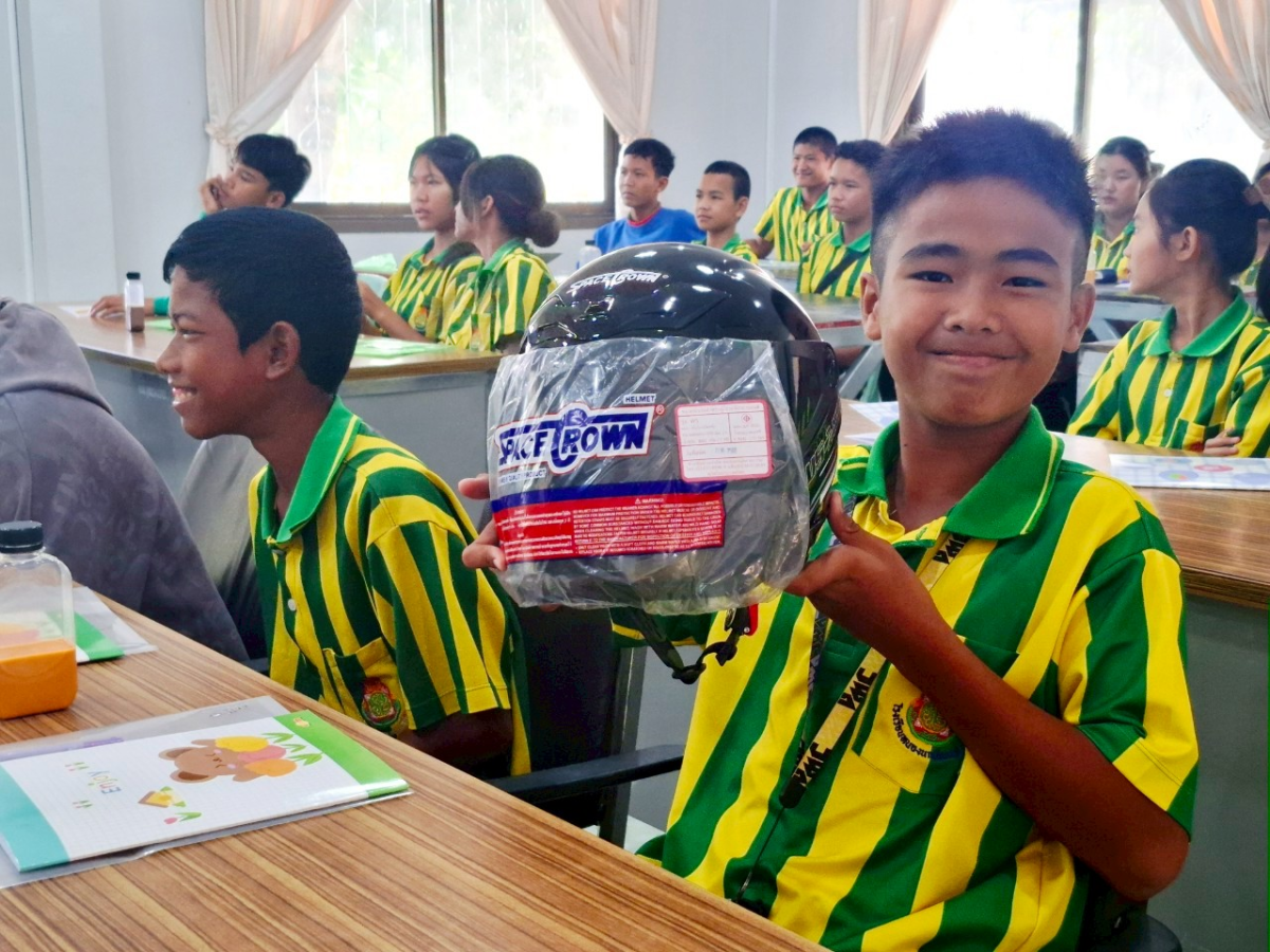 โครงการฝึกอบรมรณรงค์ขับขี่ปลอดภัย ประจำปีงบประมาณ พ.ศ.2568 