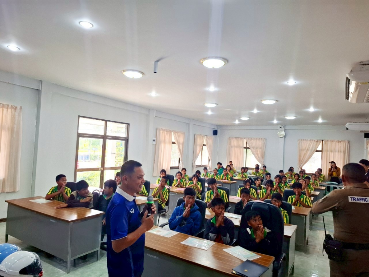 โครงการฝึกอบรมรณรงค์ขับขี่ปลอดภัย ประจำปีงบประมาณ พ.ศ.2568 