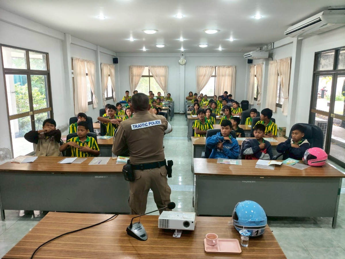 โครงการฝึกอบรมรณรงค์ขับขี่ปลอดภัย ประจำปีงบประมาณ พ.ศ.2568 