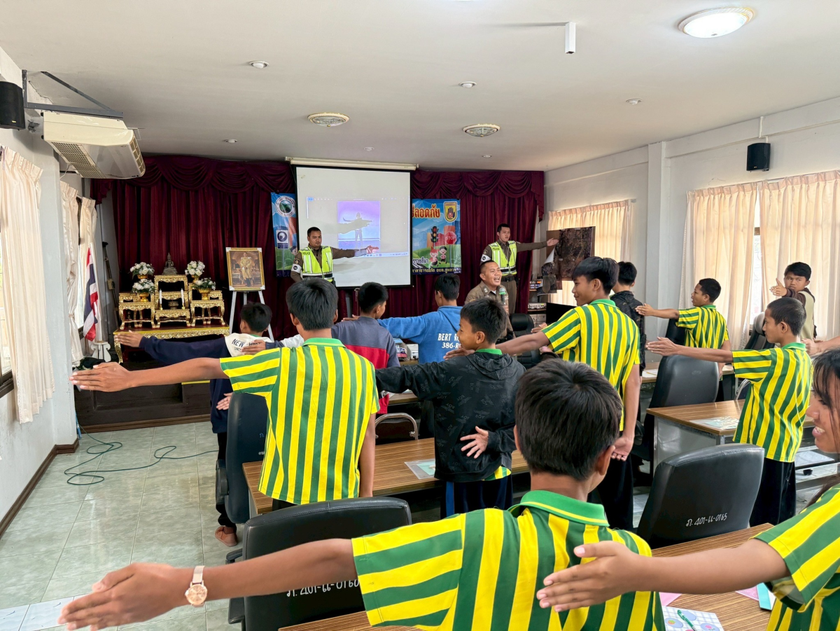 โครงการฝึกอบรมรณรงค์ขับขี่ปลอดภัย ประจำปีงบประมาณ พ.ศ.2568 