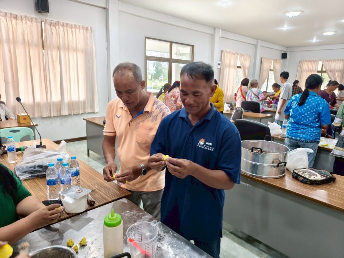 โครงการฝึกอาชีพผู้ด้อยโอกาสและคนพิการตำบลภูหลวง ประจำปีงบประมาณ พ.ศ. ๒๕๖๘