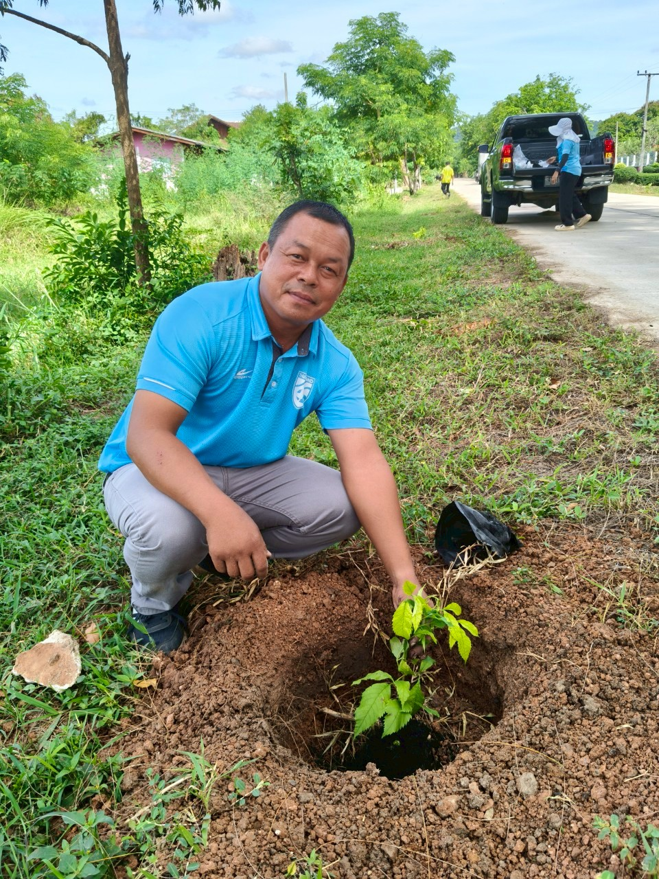 โครงการส่งเสริมการปลูกหญ้าแฝกตามแนวพระราชดำริ ประจำปี ๒๕๖๘