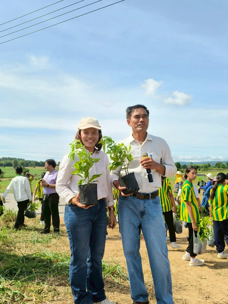 โครงการส่งเสริมการปลูกหญ้าแฝกตามแนวพระราชดำริ ประจำปี ๒๕๖๘