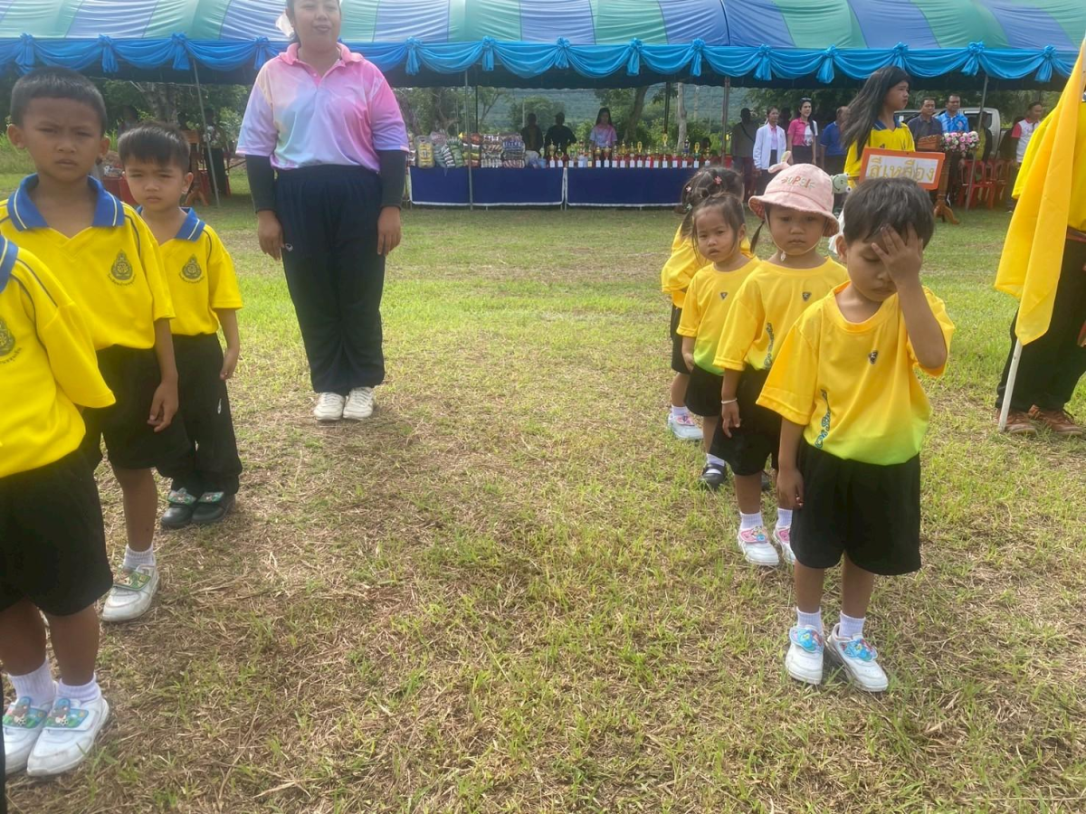 โครงการแข่งขันกีฬาระดับปฐมวัย ของศูนย์พัฒนาเด็กเล็ก อบต.ภูหลวง (บ้านหลุมเงิน) ร่วมกับโรงเรียนบ้านหลุมเงิน