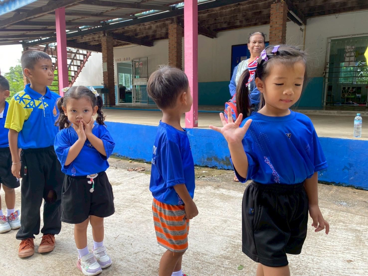 โครงการแข่งขันกีฬาระดับปฐมวัย ของศูนย์พัฒนาเด็กเล็ก อบต.ภูหลวง (บ้านหลุมเงิน) ร่วมกับโรงเรียนบ้านหลุมเงิน