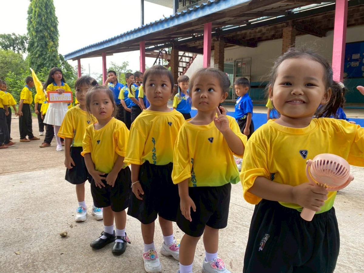 โครงการแข่งขันกีฬาระดับปฐมวัย ของศูนย์พัฒนาเด็กเล็ก อบต.ภูหลวง (บ้านหลุมเงิน) ร่วมกับโรงเรียนบ้านหลุมเงิน
