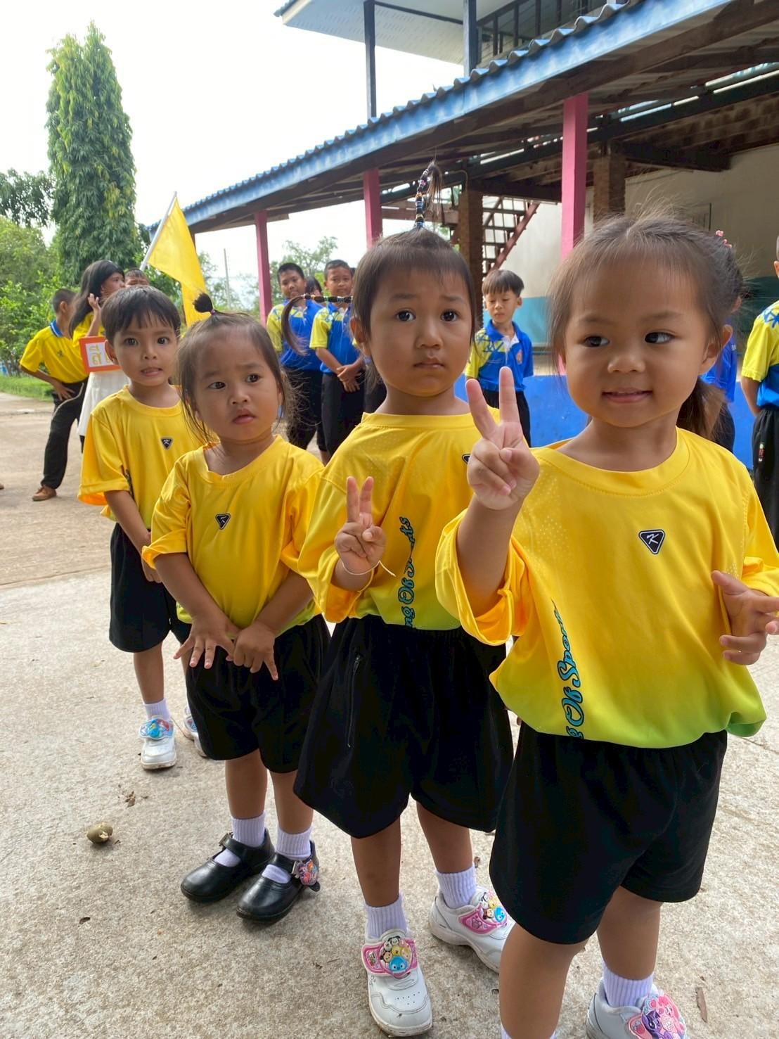 โครงการแข่งขันกีฬาระดับปฐมวัย ของศูนย์พัฒนาเด็กเล็ก อบต.ภูหลวง (บ้านหลุมเงิน) ร่วมกับโรงเรียนบ้านหลุมเงิน