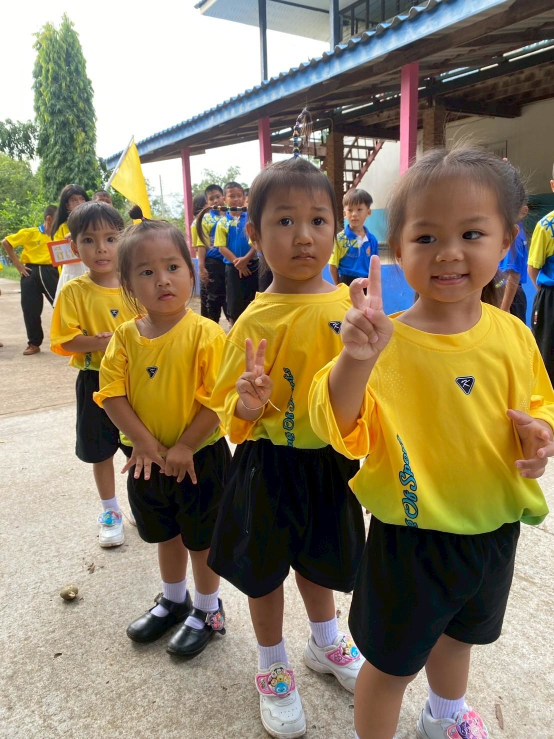 โครงการแข่งขันกีฬาระดับปฐมวัย ของศูนย์พัฒนาเด็กเล็ก อบต.ภูหลวง (บ้านหลุมเงิน) ร่วมกับโรงเรียนบ้านหลุมเงิน