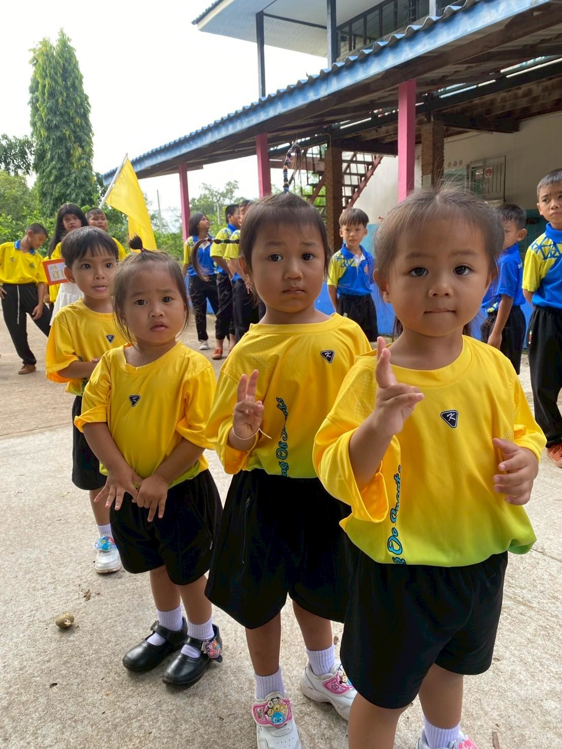 โครงการแข่งขันกีฬาระดับปฐมวัย ของศูนย์พัฒนาเด็กเล็ก อบต.ภูหลวง (บ้านหลุมเงิน) ร่วมกับโรงเรียนบ้านหลุมเงิน