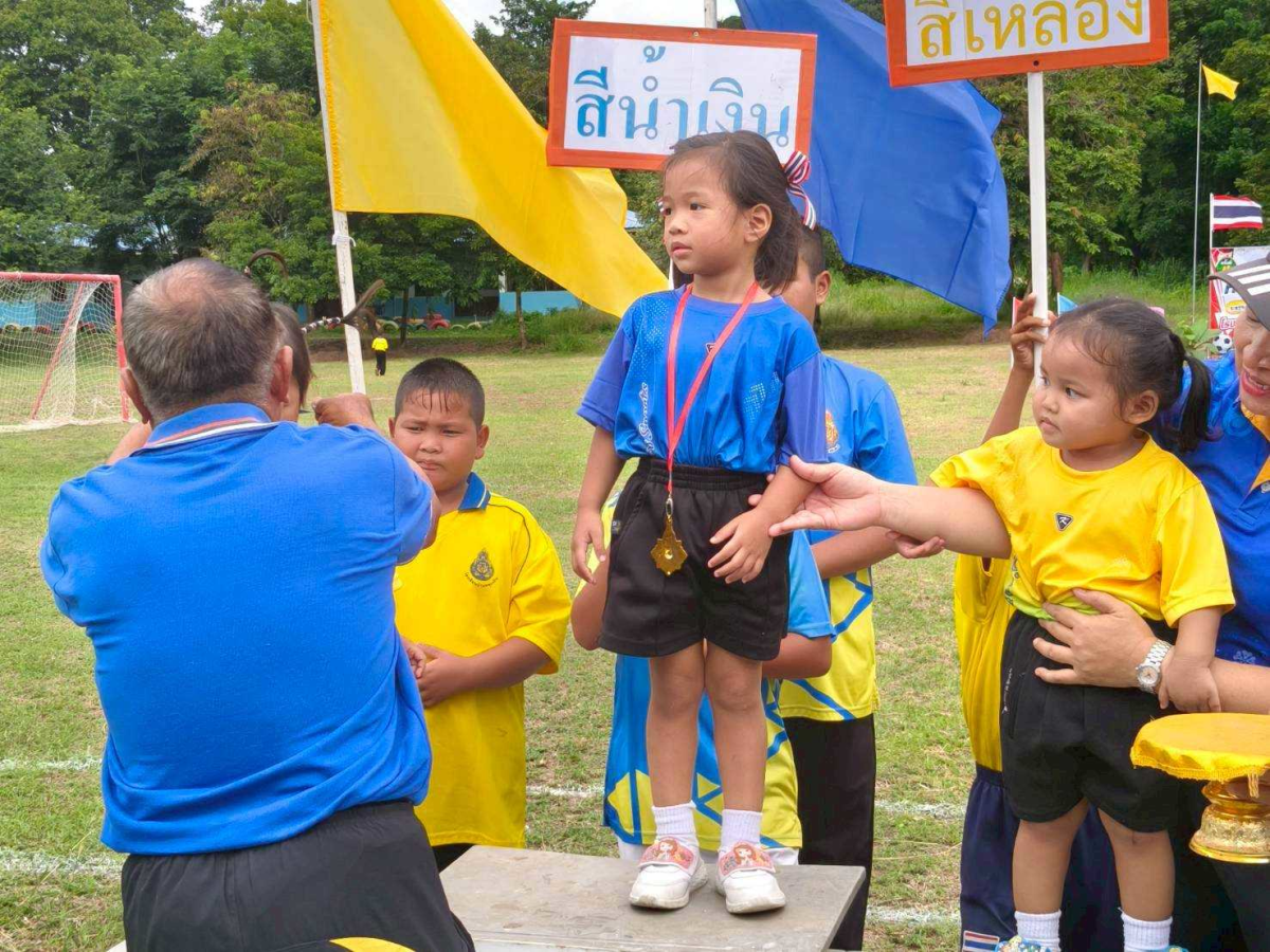 โครงการแข่งขันกีฬาระดับปฐมวัย ของศูนย์พัฒนาเด็กเล็ก อบต.ภูหลวง (บ้านหลุมเงิน) ร่วมกับโรงเรียนบ้านหลุมเงิน