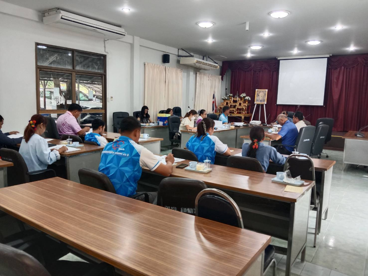 ประชุมคณะกรรมการกองทุนหลักประกันสุขภาพ อบต.ภูหลวง  ครั้งที่ 1/2569