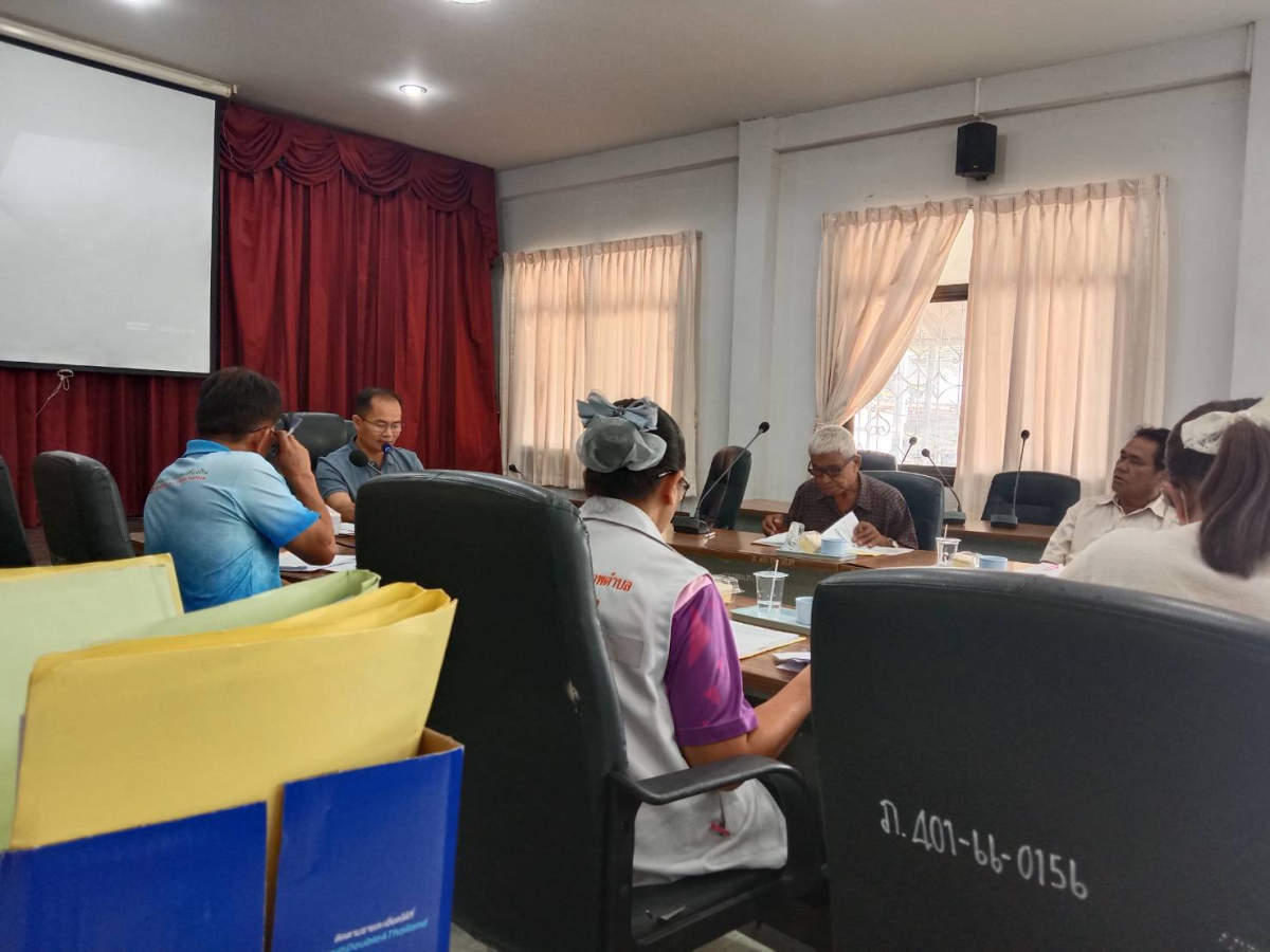 ประชุมคณะกรรมการกองทุนหลักประกันสุขภาพ อบต.ภูหลวง  ครั้งที่ 1/2569