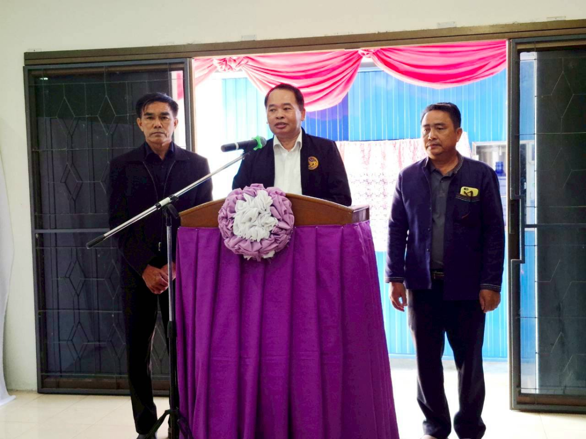 พิธี เปิดโครงการระบบผลิตน้ำบริโภคด้วยกระบวนการรีเวิร์สออสโมซิส (POG Drink) พร้อมโรงเรือนสำเร็จรูป ตามนโยบายกระทรวงมหาดไทย ขับเคลื่อนน้ำดื่มสะอาดบริการประชาชน