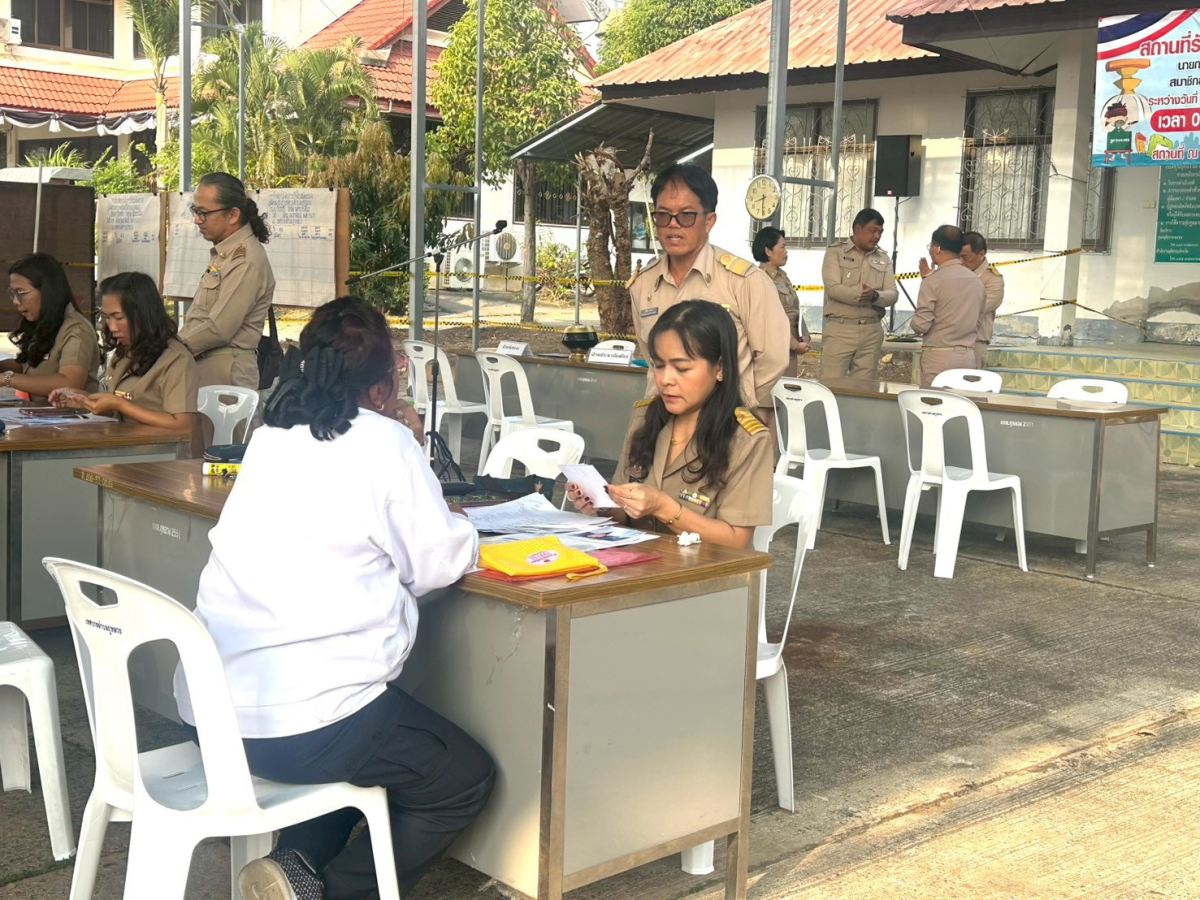 การรับสมัครรับเลือกตั้ง "สมาชิกสภาเทศบาล และนายกเทศมนตรีตำบลภูหลวง"