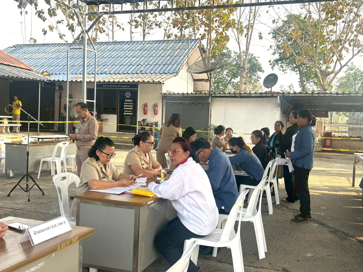 การรับสมัครรับเลือกตั้ง "สมาชิกสภาเทศบาล และนายกเทศมนตรีตำบลภูหลวง"