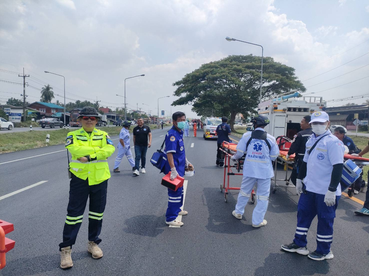 เข้าร่วมการอบรมและซ้อมแผนเผชิญเหตุ “อุบัติเหตุหมู่” และการจัดการความรุนแรงในโรงพยาบาล ประจําปี ๒๕๖๙