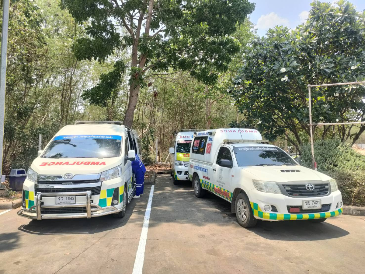 เข้าร่วมการอบรมและซ้อมแผนเผชิญเหตุ “อุบัติเหตุหมู่” และการจัดการความรุนแรงในโรงพยาบาล ประจําปี ๒๕๖๙