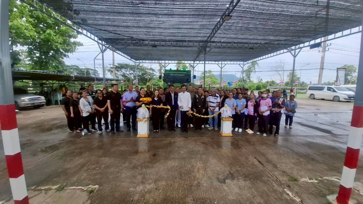 พิธีเปิด กิจกรรม "KICK OFF การจัดเก็บขยะมูลฝอยตำบลภูหลวง"