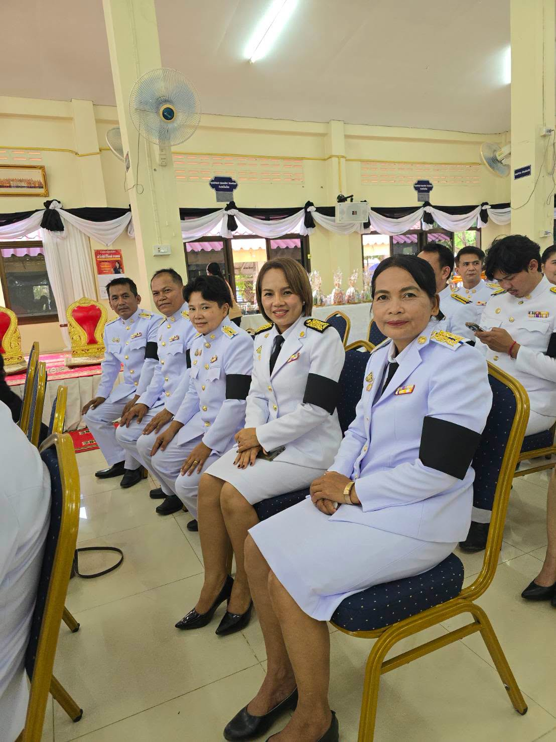 ร่วมพิธีบำเพ็ญกุศลปัณรสมวาร (๑๕ วัน) เพื่ออุทิศถวายเป็นพระกุศลแด่ สมเด็จพระเจ้าลูกเธอเจ้าฟ้าพัชรกิติยาภา นเรนทิราเทพยวดี กรมหลวงราชสาริณีสิริพัชร มหาวัชรราชธิดา