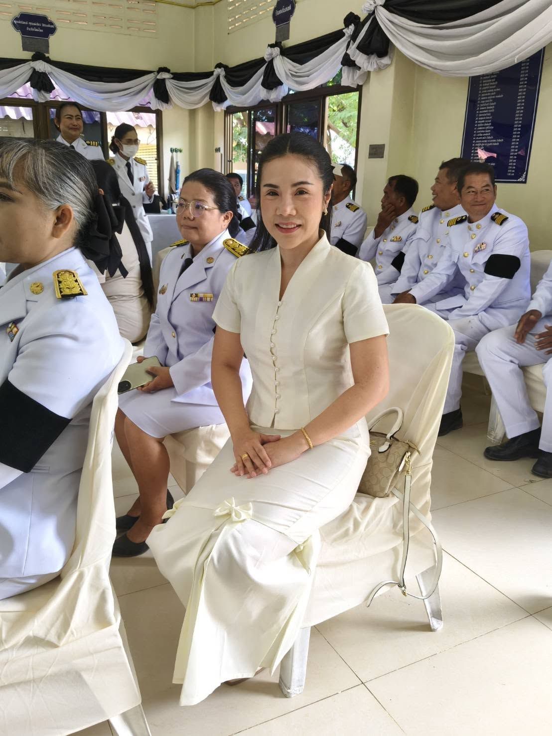 ร่วมพิธีเจริญพระพุทธมนต์ เนื่องในโอกาสฉลองพระชนมายุ ๙๙ พรรษา สมเด็จพระอริยวงศาคตญาณ สมเด็จพระสังฆราช สกลมหาสังฆปริณายก
