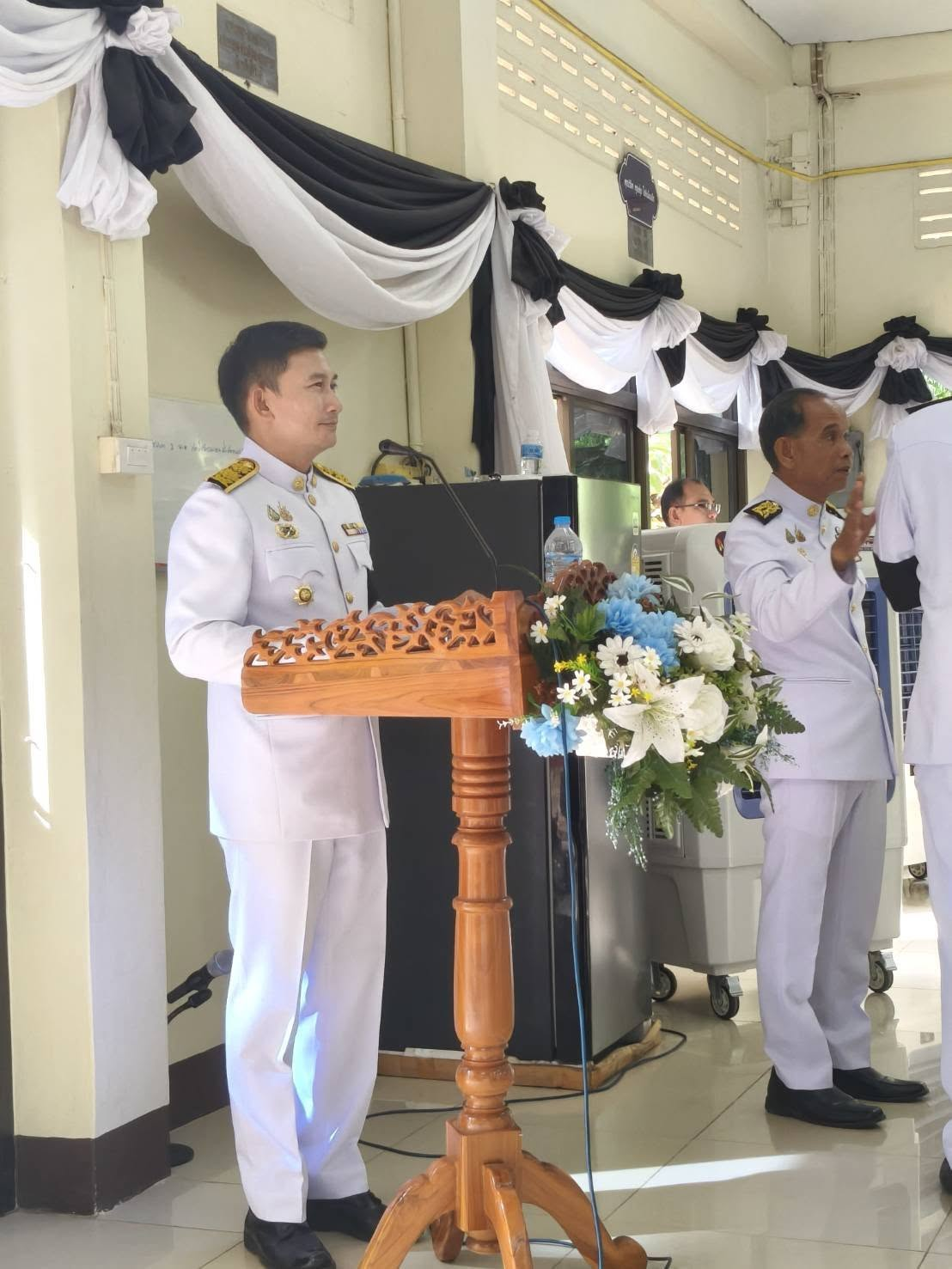ร่วมพิธีเจริญพระพุทธมนต์ เนื่องในโอกาสฉลองพระชนมายุ ๙๙ พรรษา สมเด็จพระอริยวงศาคตญาณ สมเด็จพระสังฆราช สกลมหาสังฆปริณายก
