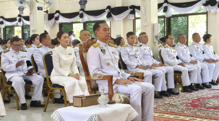 ร่วมพิธีเจริญพระพุทธมนต์ เนื่องในโอกาสฉลองพระชนมายุ ๙๙ พรรษา สมเด็จพระอริยวงศาคตญาณ สมเด็จพระสังฆราช สกลมหาสังฆปริณายก