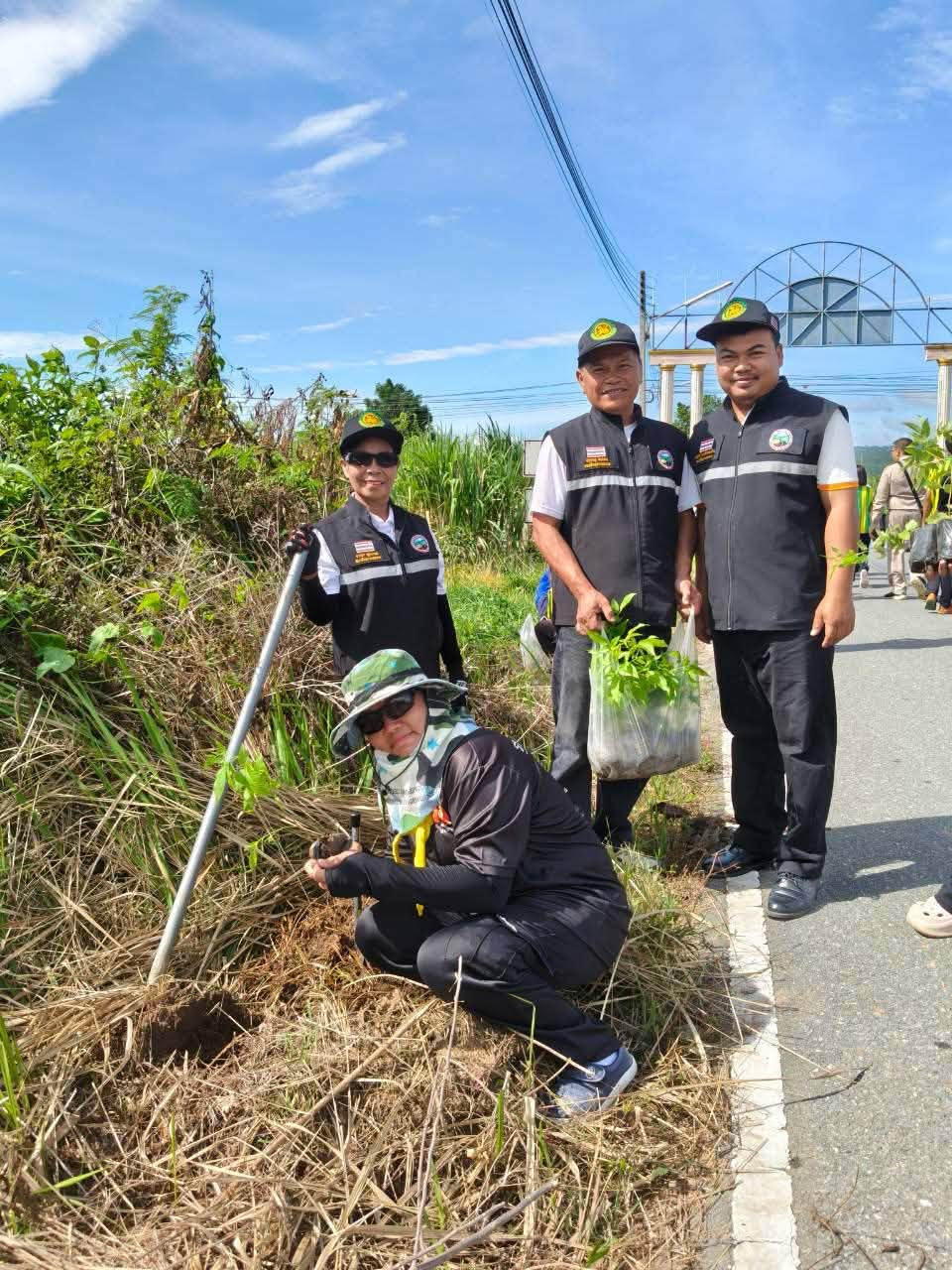 กิจกรรมปลูกป่าชุมชนตำบลภูหลวง
