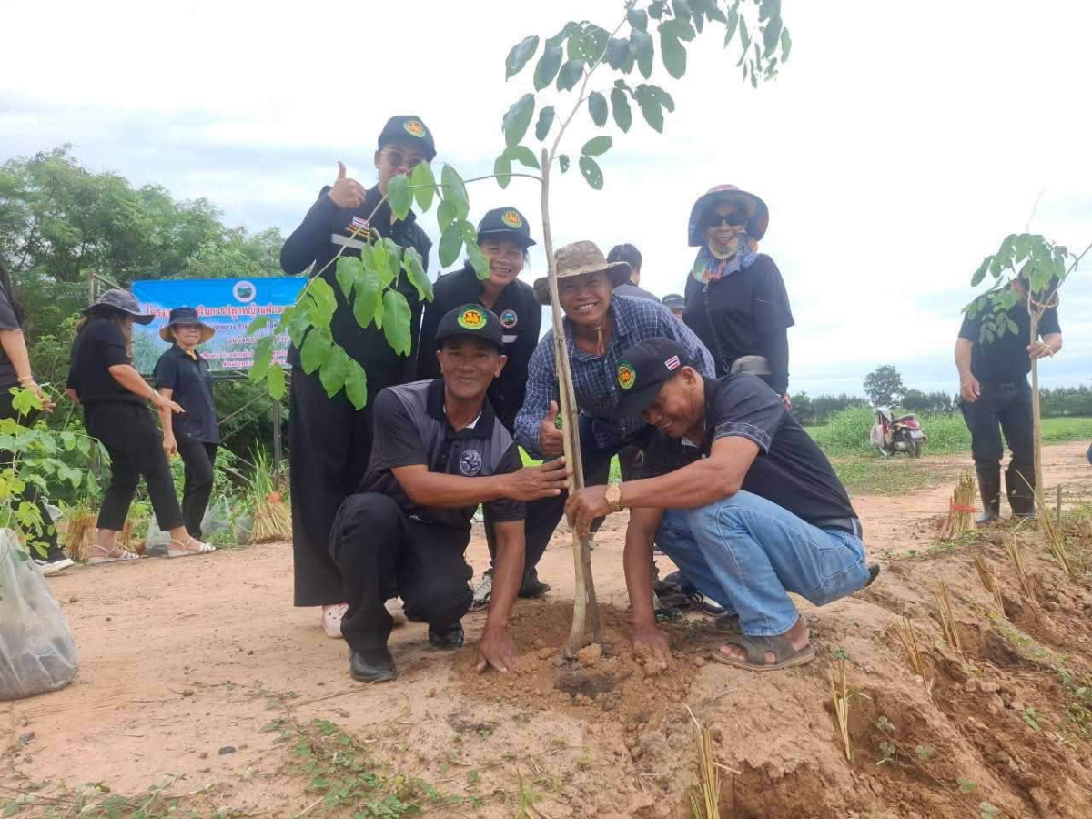โครงการส่งเสริมการปลูกหญ้าแฝกตามแนวพระราชดำริประจำปี ๒๕๖๙