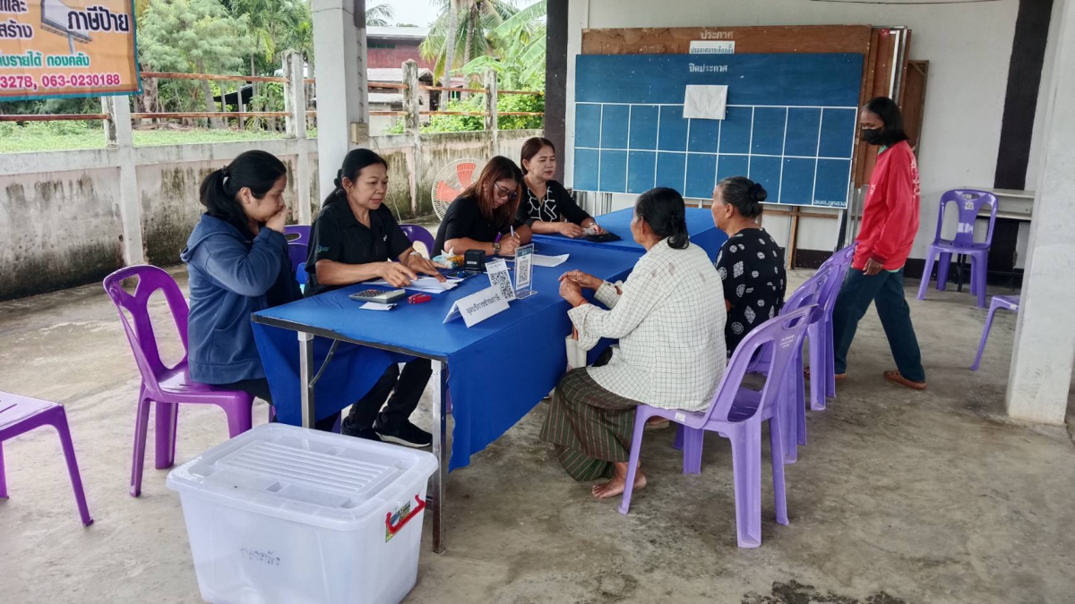 บริการประชาชนในการจัดเก็บภาษีและค่าธรรมเนียมต่างๆ ประจำปีงบประมาณพ.ศ.2569