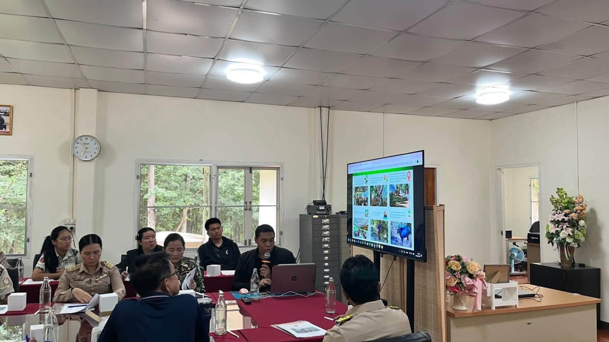 ร่วมการประชุมคณะกรรมการที่ปรึกษาเขตห้ามล่าสัตว์ป่าป่าเขาภูหลวง (Protected Area Advisory Committee: PAC)