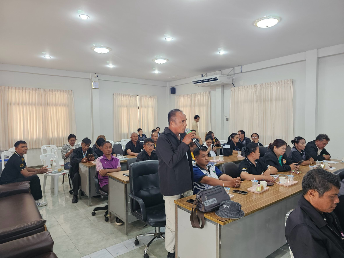 ประชุมประชาคมท้องถิ่น (ประชาคมระดับตำบลภูหลวง)