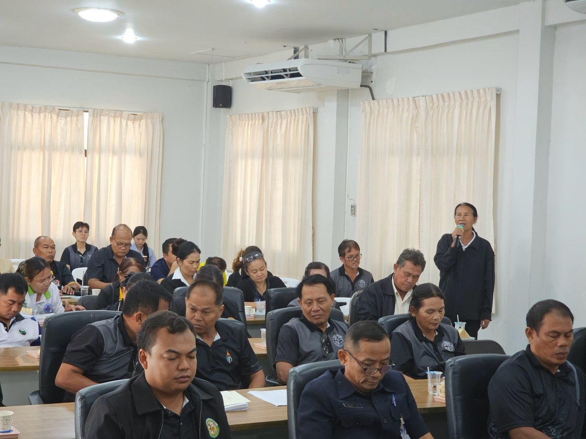 ประชุมประชาคมท้องถิ่น (ประชาคมระดับตำบลภูหลวง)