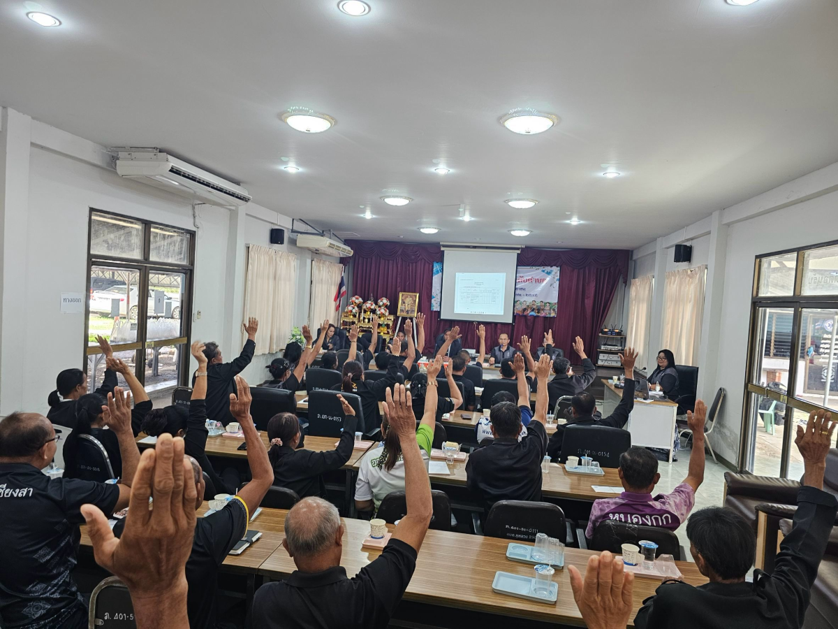 ประชุมประชาคมท้องถิ่น (ประชาคมระดับตำบลภูหลวง)