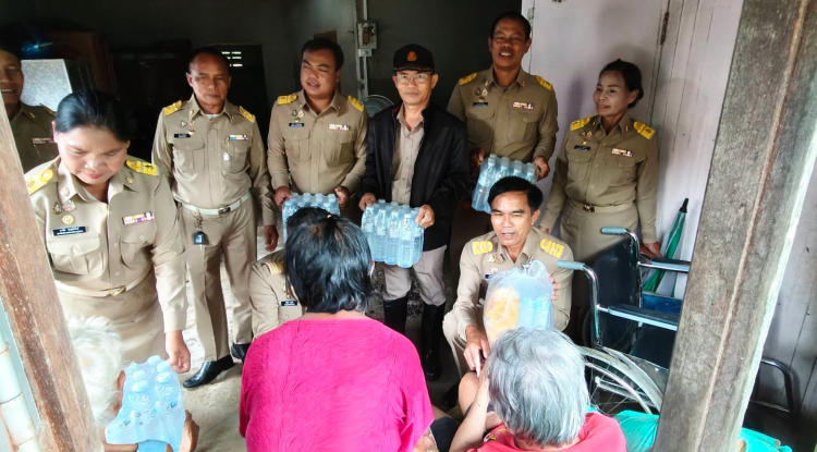 ลงพื้นที่สำรวจความเสียหาย