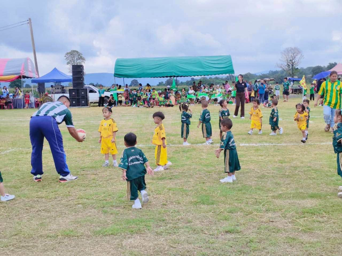 พิธีเปิดการจัดการแข่งขันกีฬาสีภายใน “หนองนกเขียนเกมส์” ประจำปีการศึกษา ๒๕๖๙
